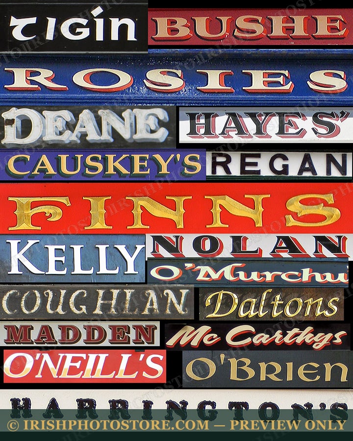 County Cork Family Pub Names