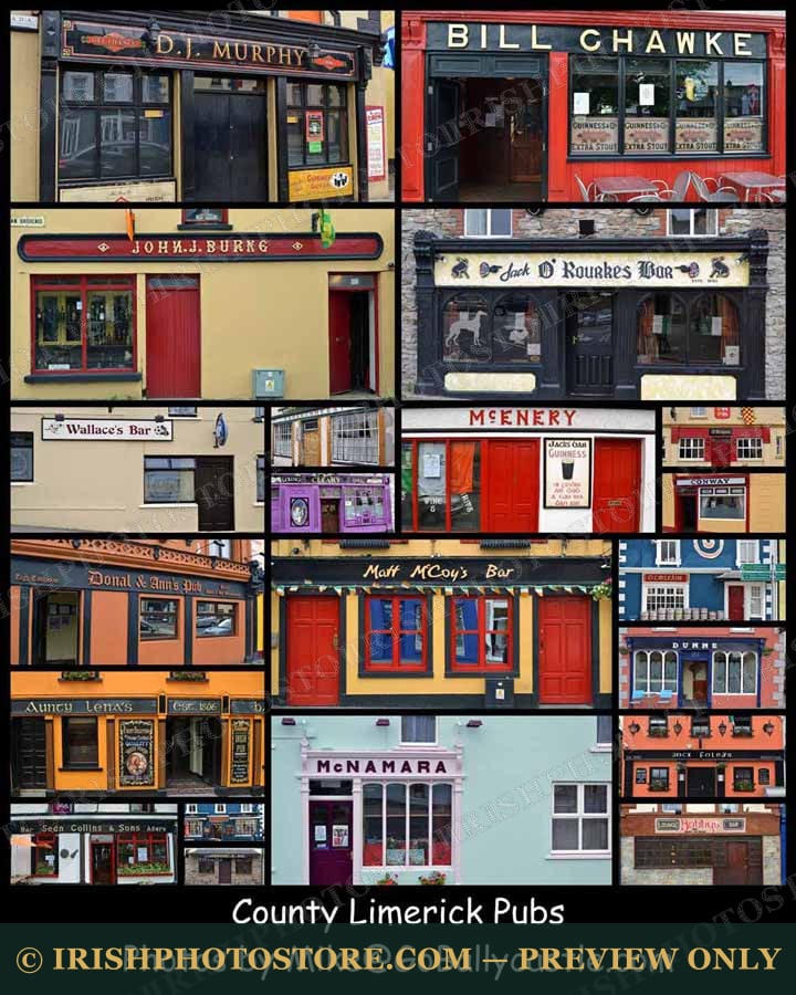 County Limerick Pubs Collage
