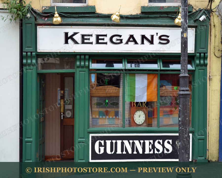 Keegan’s Bar Green ~ Ballina ~ County Mayo