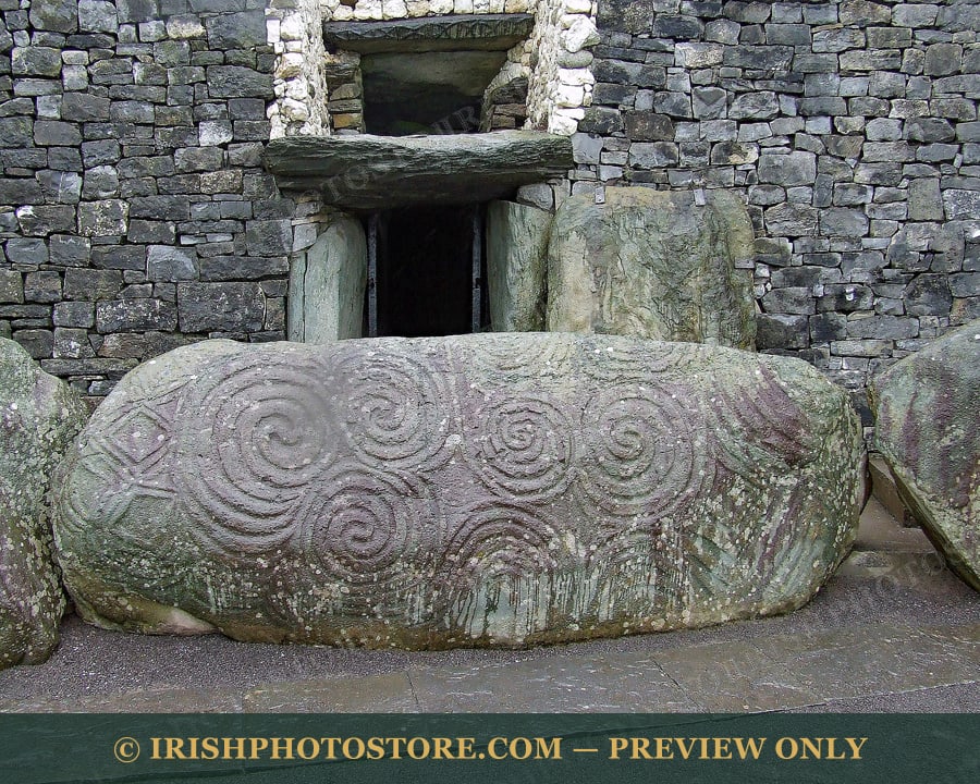 Newgrange Passage Tomb Entrance ~ Donore ~ County Meath