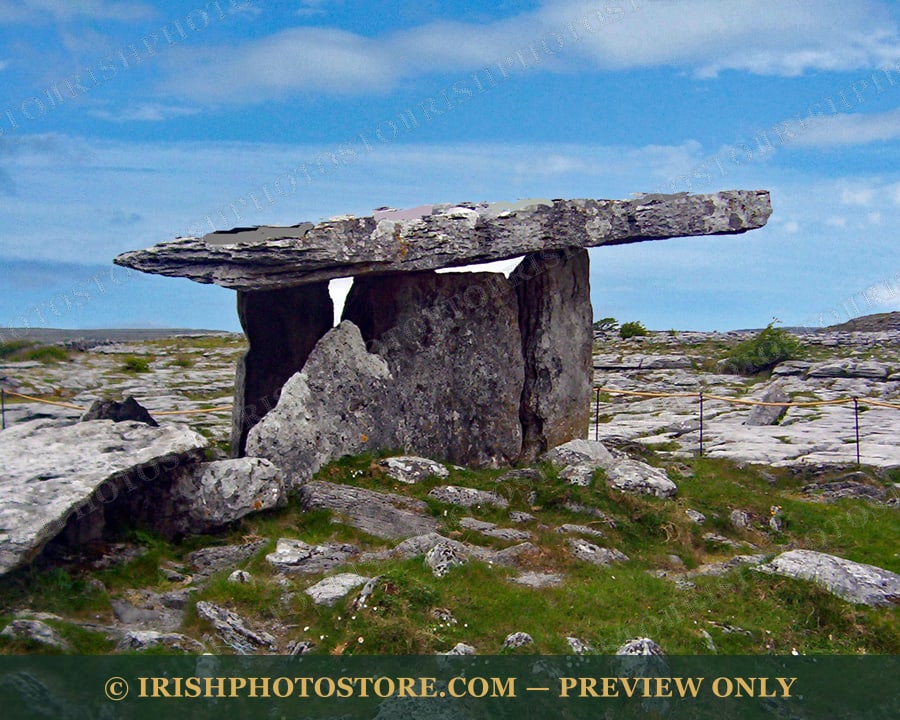 Poulnabrone Dolmen Portal Tomb ~ Poulnabrone ~ County Clare